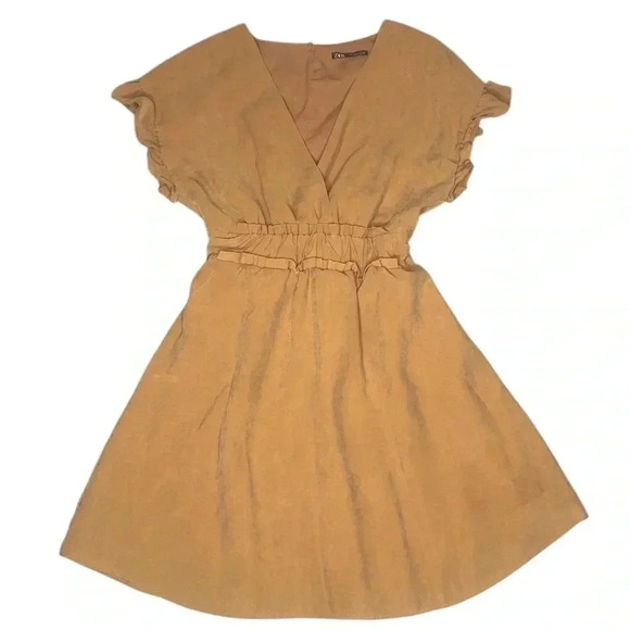 Zara Ruffle Mini Dress - Picture 2 of 7